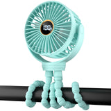 ClipOn Breeze Mini Fan – Baby Stroller Cooling Fan for Infants, Toddlers, and Newborns on the Go