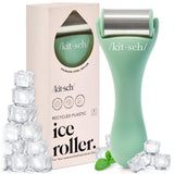Kitsch Stainless Steel Ice Roller – Premium Facial Roller with Elegant Hand-Crafted Feel for Elevated Home Spa Routines