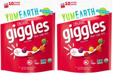 YumEarth Organic Giggles Chewy Candy – Worry Free Lunchbox Candy for Allergy Households, Vegan Gluten Free Individually Wrapped Snacks