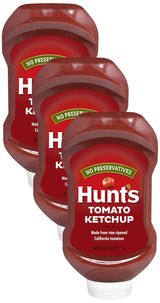 Hunt's Tomato Ketchup Squeeze Bottle 32 oz – Family-Size Dipping Sauce for Kids' Lunches and Weeknight Dinners