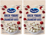 Ocean Spray Greek Yogurt Covered Craisins, Desk Drawer Snack for Focused Workdays and Home Office