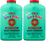 Gold Bond Medicated Talc-Free Extra Strength Body Powder – Talc-Free Choice for Family Bathrooms, Gentle Daily Use