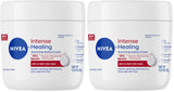 NIVEA Intense Healing Body Cream – Patio and Poolside Moisturizer for Sun-Exposed Skin, 13.5 Oz Screw-Top Jar