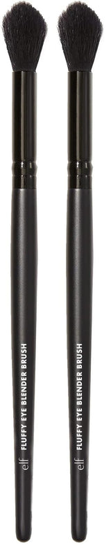 e.l.f. Fluffy Eye Blender Brush – Gentle Vegan Tool for a Calming Nightly Beauty Ritual