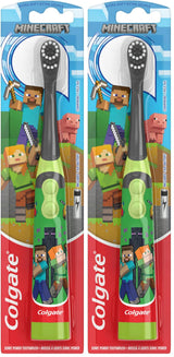Colgate Kids Battery Toothbrush – Extra Soft Bristle Powered Brush Safe for Sensitive Gums and Developing Teeth