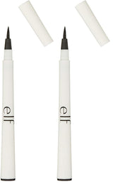 e.l.f. Vegan Liquid Eyeliner Pen, Thoughtful Birthday Gift for Her, Felt Tip Black Liner