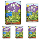 Green Valley Organic Cut Green Beans – 5-Minute Pre-Cut Side Dish for Efficient Weeknight Meal Prep, 14.5 oz