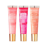 Ruby Kisses Broadway Vita-Lip Tinted Lip Gloss Trio – Thoughtful Birthday Gift for Her with Hydrating Coconut and Jojoba Oils