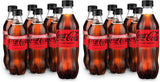 Coca-Cola Coke Zero Sugar Soda 16.9 fl oz 6 Pack – Midday Caffeine Pick Me Up for the Home Office Desk