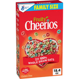 Fruity Cheerios Gluten Free Kids Cereal – Naturally Flavored Fruity O's for Family Breakfast Table, Whole Grain 18.4 oz