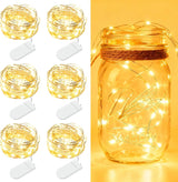 LUMIO Child Safe Fairy Lights 7ft – Screw Locked Battery String Lights for Nursery, Toddler Room and Playroom Nightlight