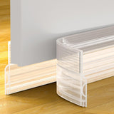 VibraGate Door Sweep for Bottom of Door – Quiet Nursery Doorway Comfort, Draft-Free Rest Environment