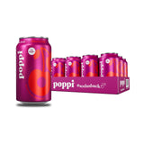 Poppi Sparkling Prebiotic Soda with Apple Cider Vinegar – Afternoon Focus Drink for the Home Office