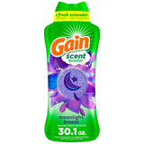 Gain In-Wash Laundry Scent Booster Beads Moonlight Breeze Scent for Master Suite Comfort and Long-Lasting Fabric Aroma