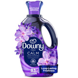 Downy Infusions CALM Fabric Softener Lavender Vanilla – Wind-Down Laundry Essential for Towels, Pajamas and Bed Sheets, 56 Fl Oz Pack of 2