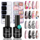 Beetles Foil Transfer Gel for Nails – Mindful Nail Art Night Bottle, 15ml Soak-Off Polish for Calming Bedroom Vanity Sessions