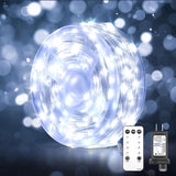 Lumify Calming String Lights 206FT 600LED Color Shifting – Soothing Warm White Glow for Bath Time, Yoga, and Wind-Down Rituals
