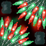 Lumify Home Minimal String Lights – Clean Line Battery Fairy Lights 2 Pack, 36ft Multicolor with Timer