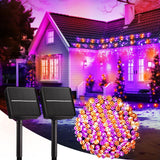 Brightown Solar String Lights – Thoughtful Housewarming Gift for Her, Warm White 2 Pack