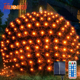 WBao Solar Decorative Net Lights – Ambiance Lighting for Indoor Holiday Displays and Reading Nooks