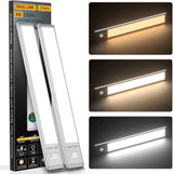 LuminEdge Motion Sensor Light – Thoughtful Housewarming Gift for New Homeowners, Rechargeable 4 Pack LED Bar Set