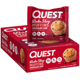 Quest Nutrition Chocolate Chip Muffin – Mindful Low-Carb Dessert Replacement for Wellness Lifestyle, Less Than 1g Sugar