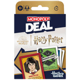 Monopoly Deal Harry Potter Card Game – Magical Birthday Gift for Mom, Her, and Collectors Who Love Quick Strategy
