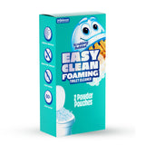 Scrubbing Bubbles Easy Clean Foaming Toilet Bowl Cleaner Powder Pouches – Single-Use Minimalist Toilet Refresh, Tear-Open Pouch Activates Color-Changing Foam Without Bottles or Brushes