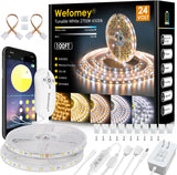LotusLamp X LED Strip Lights – Thoughtful Housewarming Gift for New Homeowners, 100ft Smart Tape