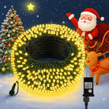 Warm White String Lights for Reading Nook and Holiday Decor, Dimmable 8 Mode Indoor Fairy Lights