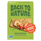 Back to Nature Multigrain Flax Seeded Flatbread Crackers – Wholesome After-School Snack for Kids' Lunchboxes