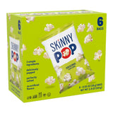 SkinnyPop Popcorn – Travel Snack for Road Trips and Car Rides, 6 Single-Serve Bags