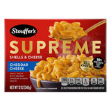Stouffer's Supreme Shells and Cheese – 10-Minute Dinner for Late-Night Study Sessions, 12 oz Boxed Mac and Cheese