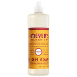 MRS. MEYER'S CLEAN DAY Liquid Dish Soap Clementine Scent 16 Fl Oz – Clean-Label Formula for Intentional Kitchens