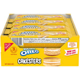 OREO Golden Cakesters – Pre-Portioned Office Desk Drawer Snack Packs for Afternoon Energy, 8-Box Bulk