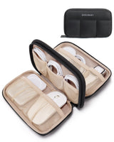 BAGSMART Electronics Travel Organizer – Durable Cable Case for Camping Trips and Outdoor Getaways