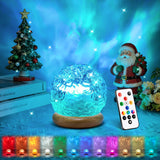 HYTIB Ocean Projector Night Light – Cool Christmas Gift Idea for Tween and Teen Girls, Dimmable RGB Bedroom Decor