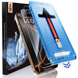 MAGIC JOHN 2 Pack iPhone 16 Pro Screen Protector – Thoughtful Birthday Gift for Him, Bubble Free Tempered Glass with Easy Install Tray