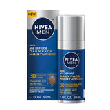 NIVEA MEN 2-in-1 Anti-Aging Face Lotion with Pro-Retinol and SPF – Streamlined Grooming for the Less-Is-More Cabinet