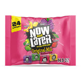 Now and Later Candy, Original Fruity Mix – 96 Count Classroom Rewards and Trick-or-Treat Bowl Refills for Kids