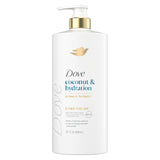 Dove Conditioner Coconut & Hydration – Coconut Scented Haircare for Relaxing Shower Ritual, Dry Hair