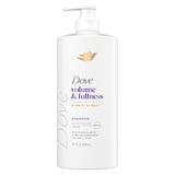 Dove Volume & Fullness Shampoo for Fine Hair – Thoughtful Birthday Gift for Her with Biotin & Bio-Protein Care, 28 fl oz