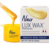 Nair Lux Wax Essential Waxing Solution – Minimal-Mess Leg & Bikini Hair Removal at Home