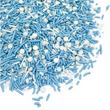 Manvscakes Natural Blue Star Sprinkles – Thoughtful Hostess Gift for Holiday Cookie Exchanges