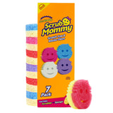 Scrub Mommy Non-Toxic Household Sponges – Bulk 9-Pack for Parents Who Clean Smart & Safe