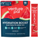 Venture Pal Sugar Free Electrolyte Powder Packets – Outdoor Run and Weekend Athlete Rehydration, 16 Fast-Dissolve Sticks