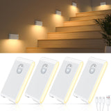 WILLED Rechargeable Night Light 4 Pack – Thoughtful Housewarming Gift for New Homeowners and Renters