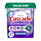 Cascade Platinum Plus Dishwasher Pods – Balanced Home Entertaining Cleanup, 2X Grease-Fighting Dish Pods