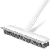 SetSail All in One Floor Scrub Brush with Scraper, Single Tool Replacement for Multiple Cleaning Brushes in Bathroom Kitchen Garage