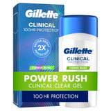 Gillette Clinical Strength Deodorant for Men – Birthday Gift Idea for Husband with Anti-White Mark Clear Gel Formula